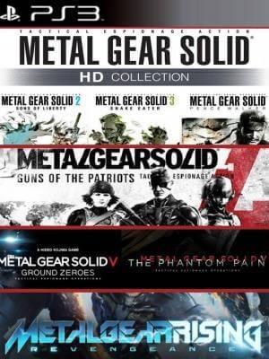 4 juegos en 1 - Metal Gear Solid HD Collection + Metal Gear Solid V: The Phantom Pain ps3