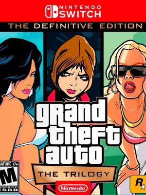 GRAND THEFT AUTO THE TRILOGY THE DEFINITIVE EDITION - NINTENDO SWITCH