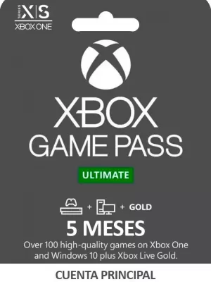 XBOX GAME PASS ULTIMATE SUSCRIPCIÓN DE 5 MESES CUENTA PRINCIPAL